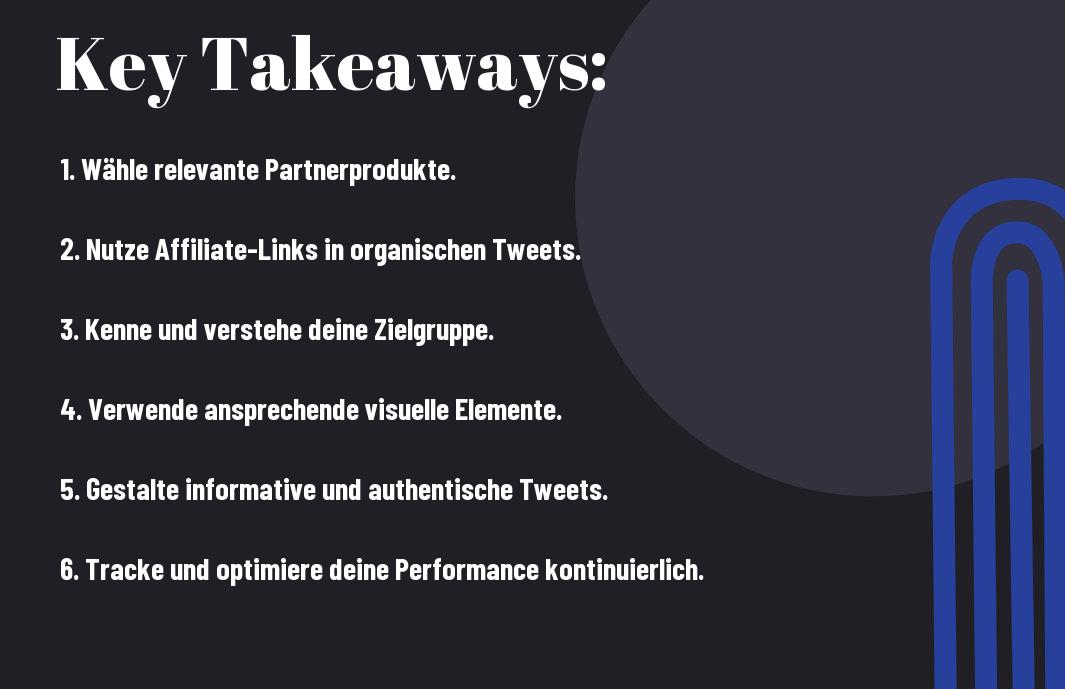 auf Twitter mit Affiliate Marketing Geld verdienen