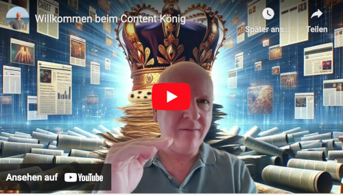 Content König Erfahrungen