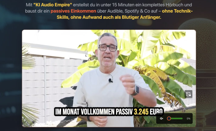 KI Audio Empire Bullshitbingo mit Showmaster Ralf Schmitz